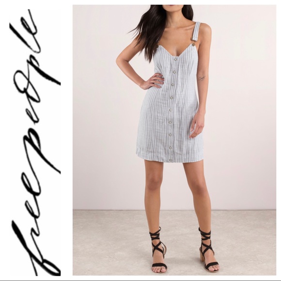 💕SALE💕 Free People Gray Living Color Day Dress - Picture 4 of 8